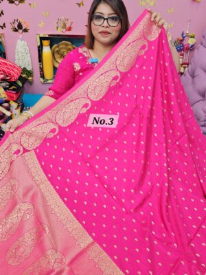 30TH SEP MEGA SALE  LIVE – SOFT SILK MASLIN SAREE (NO.3)