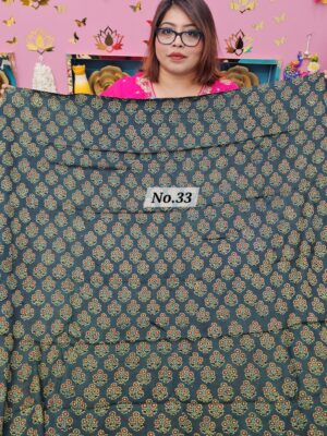 30TH SEP MEGA SALE  LIVE – 3MTR PURE MODAL FABRIC (NO.33)