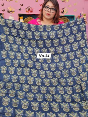30TH SEP MEGA SALE  LIVE – 3MTR PURE MODAL FABRIC (NO.34)
