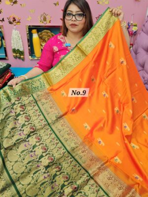 30TH SEP MEGA SALE 2ND LIVE – PURE SILK MARK BANARSI SAREE (NO.9)