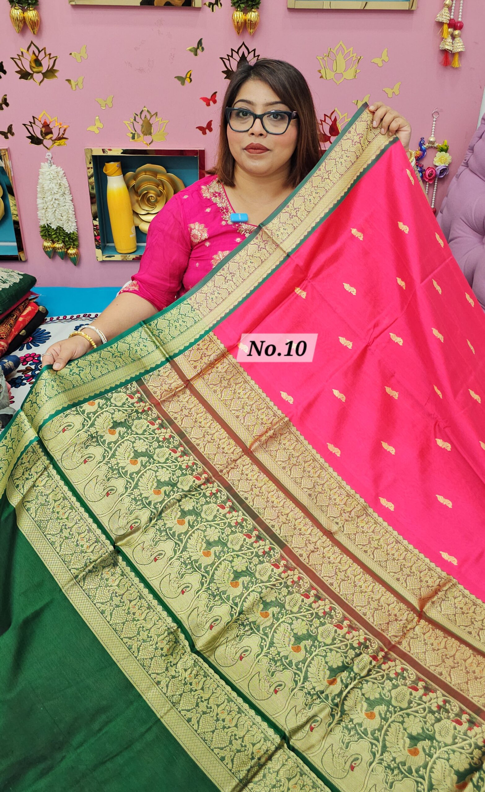 30TH SEP MEGA SALE 2ND LIVE – PURE SILK MARK BANARSI SAREE (NO.10)