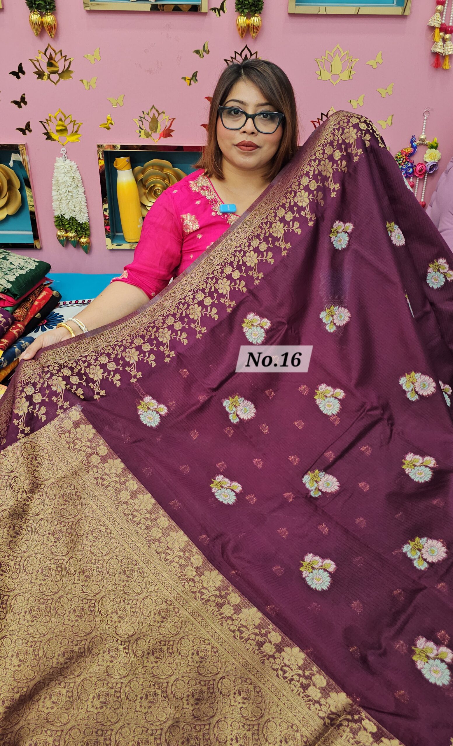 30TH SEP MEGA SALE 2ND LIVE – SUPER NET KOTA INDIAN SILK SAREE (NO.16)