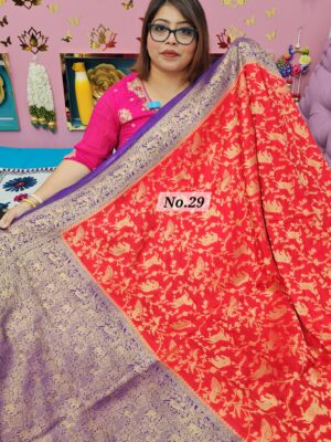 30TH SEP MEGA SALE 2ND LIVE – PREMIUM JAQUARD SOFT SAREE (NO.29)