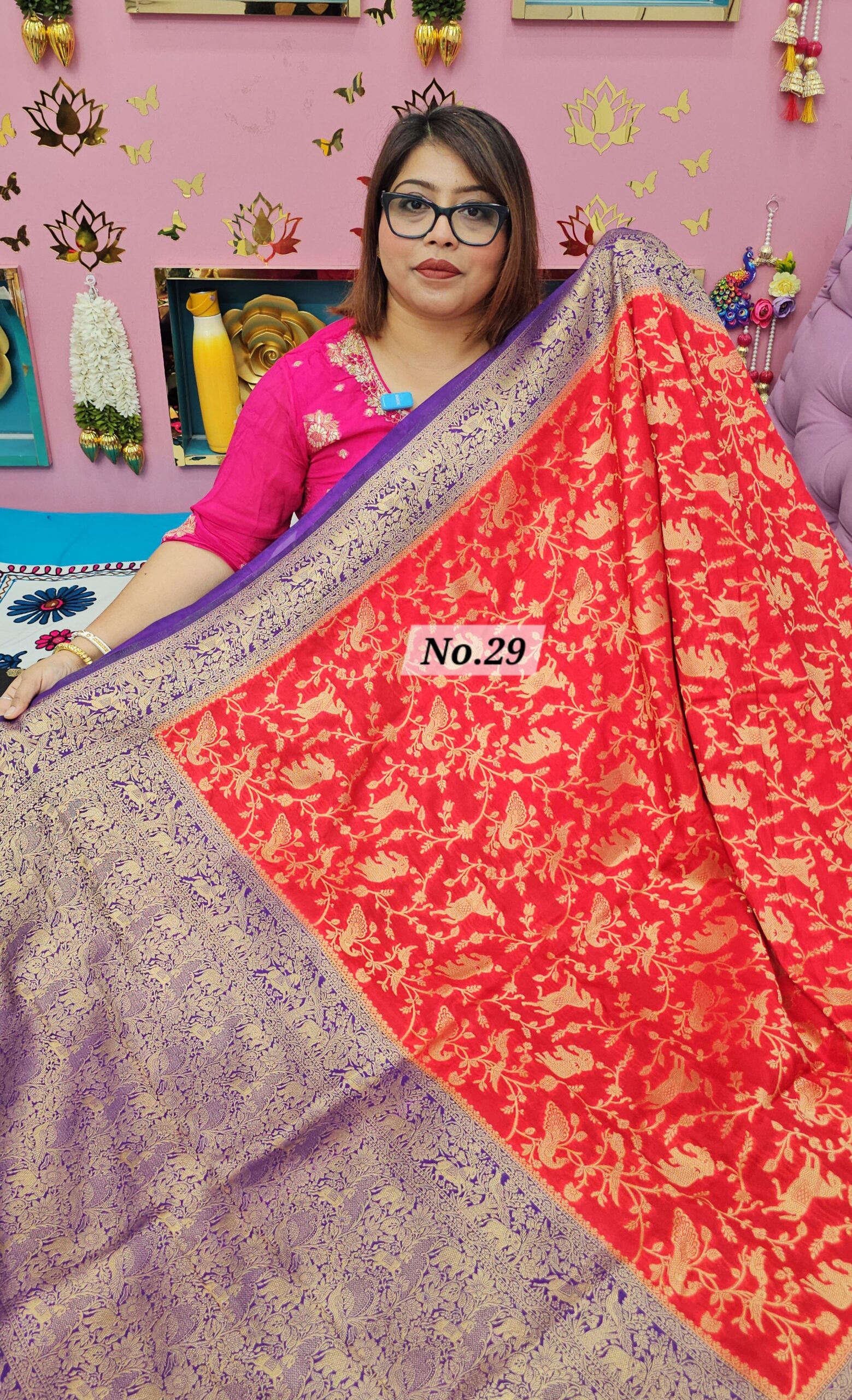 30TH SEP MEGA SALE 2ND LIVE – PREMIUM JAQUARD SOFT SAREE (NO.29)