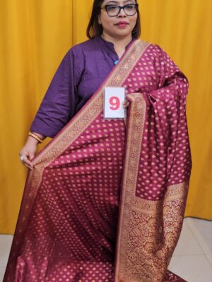 1ST SEP LIVE – SOFT KATAN BANARAS SAREE (NO.9)
