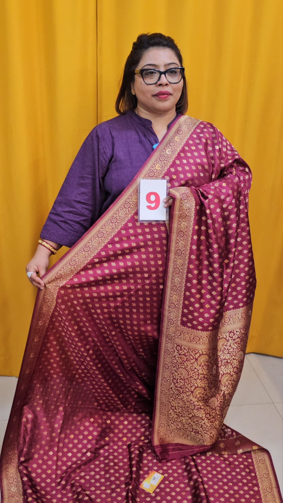 1ST SEP LIVE – SOFT KATAN BANARAS SAREE (NO.9)