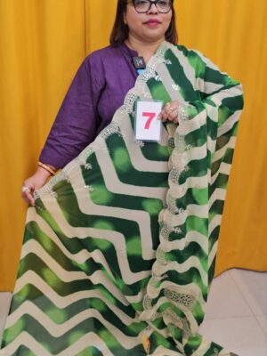1ST SEP LIVE – MOSS CHIFFON SAREE (NO.7)
