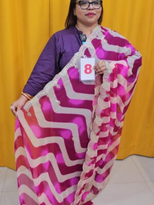 1ST SEP LIVE – MOSS CHIFFON SAREE (NO.8)