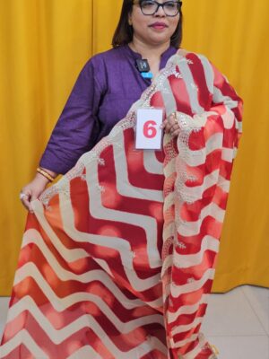 1ST SEP LIVE – MOSS CHIFFON SAREE (NO.6)