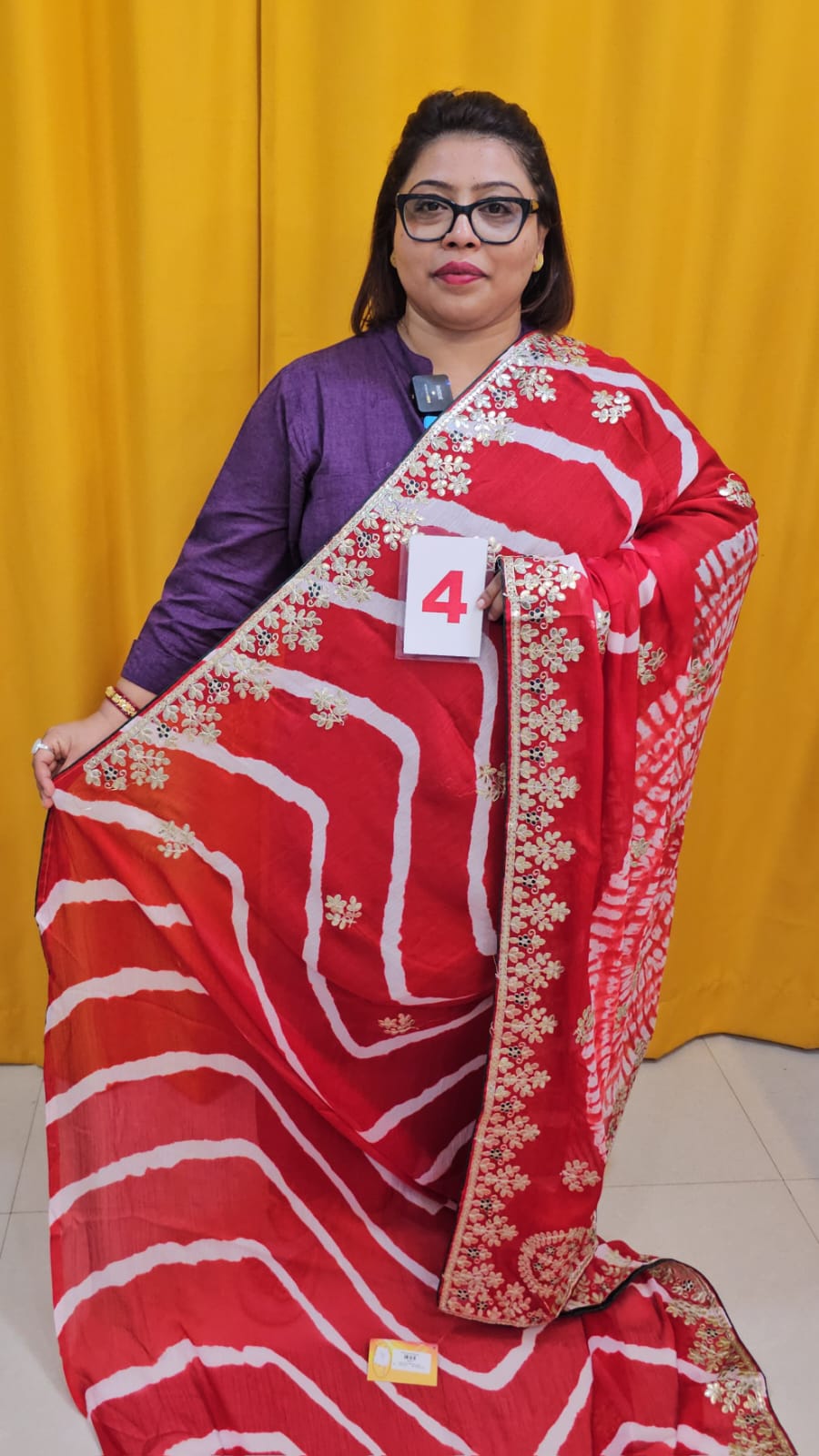 1ST SEP LIVE – MOSS CHIFFON SAREE (NO.4)