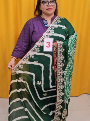 1ST SEP LIVE – MOSS CHIFFON SAREE (NO.3)