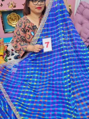 3RD SEP LIVE – MOSS CHIFFON SAREE (NO.7)