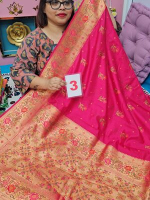 3RD SEP LIVE – PAITHANI KATAN BANARSI SAREE (NO.3)
