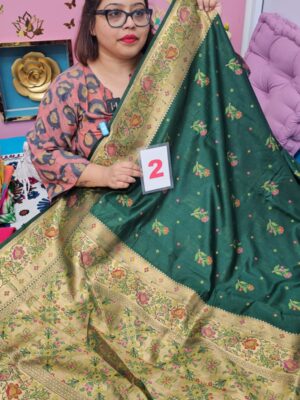 3RD SEP LIVE – PAITHANI KATAN BANARSI SAREE (NO.2)