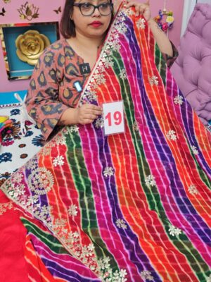 3RD SEP LIVE – MOSS CHIFFON SAREE (NO.19)