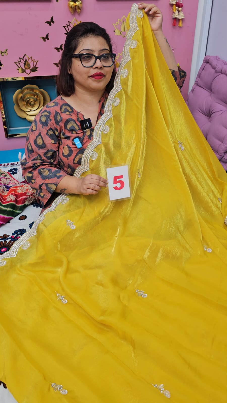 3RD SEP LIVE – BOLLYWOOD DESIGNER SAREE (NO.5)
