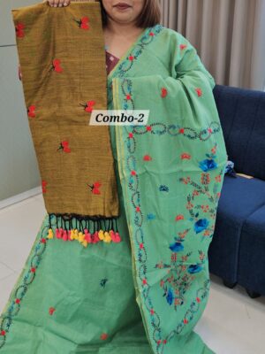 5TH SEP LIVE - KATHA HANDLOOM WITH KHADI COMBO - 2