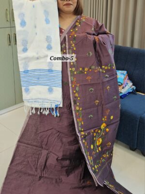 5TH SEP LIVE - KATHA HANDLOOM WITH KHADI COMBO - 5