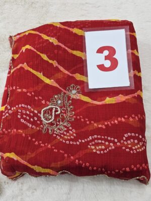6TH SEP LIVE - MOSS CHIFFON SAREE (NO.3)