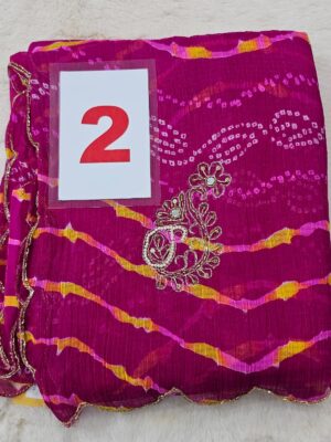 6TH SEP LIVE - MOSS CHIFFON SAREE (NO.2)