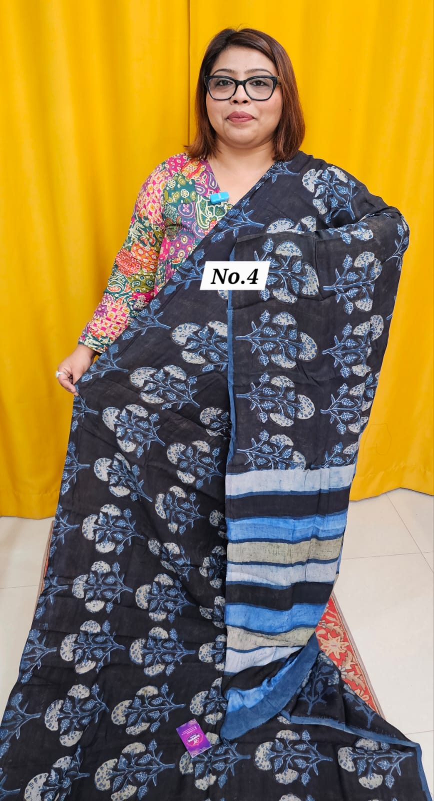9TH SEP LIVE – PURE MODAL VANASPATI SAREE (NO.4)