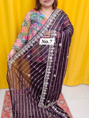 9TH SEP LIVE – MOSS CHIFFON SAREE (NO.7)