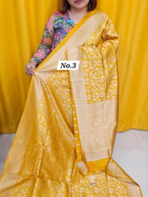 9TH SEP LIVE – BANARAS SILK KHADDI SAREE (NO.3)