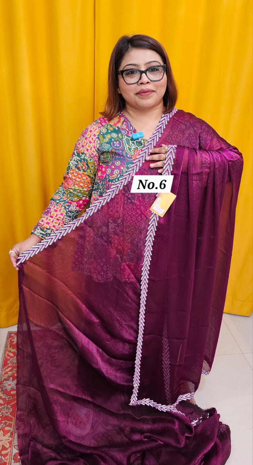 9TH SEP LIVE - BOLLYWOOD DESIGNER SAREE (NO.6)