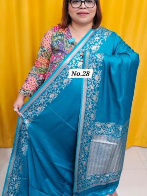 9TH SEP LIVE -MOSS SILK SAREE (NO.28)