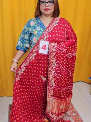 13TH SEP LIVE – GAJJI BANDHEJ KATHDANA SAREE (NO.4)