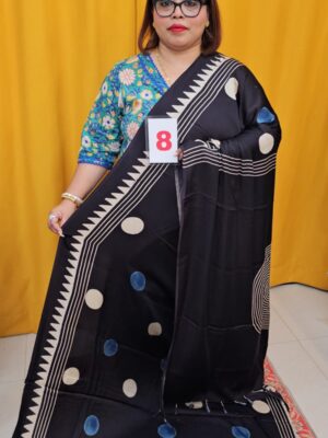 13TH SEP LIVE – PURE AJRAKH MODAL SILK SAREE (NO.8)