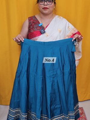 14TH SEP 2ND LIVE –  READY MADE SKIRT {FREE SIZE UP TO 44 WAIST} (NO.4)