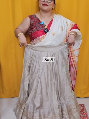 14TH SEP 2ND LIVE –  READY MADE SKIRT {FREE SIZE UP TO 44 WAIST} (NO.8)