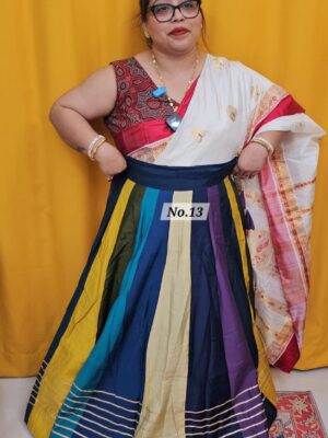 14TH SEP 2ND LIVE –  READY MADE SKIRT {FREE SIZE UP TO 44 WAIST} (NO.13)