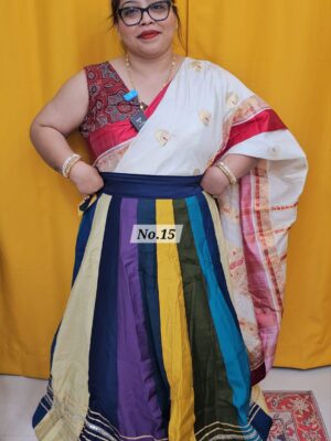14TH SEP 2ND LIVE –  READY MADE SKIRT {FREE SIZE UP TO 44 WAIST} (NO.15)