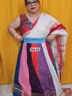 14TH SEP 2ND LIVE –  READY MADE SKIRT {FREE SIZE UP TO 44 WAIST} (NO.14)
