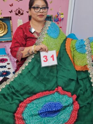 16TH SEP LIVE – MOSS CHIFFON SAREE (NO.31)