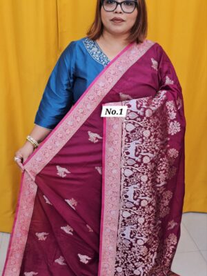23RD SEP LIVE – PREMIUM JAQUARD SOFT SAREE (NO.1)