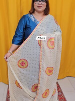 23RD SEP LIVE – MOSS CHIFFON SAREE (NO.12)