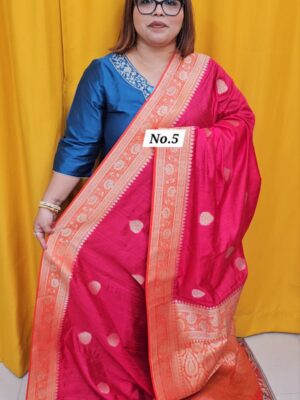 23RD SEP LIVE –  SOFT MATKA TUSSARE SAREE (NO.5)