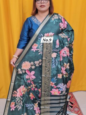 23RD SEP LIVE –  MOSS SILK SAREE (NO.9)