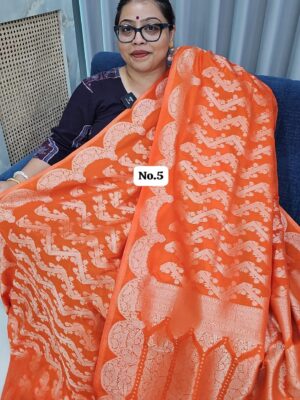 25TH SEP MEGA SALE LIVE – RUSSIAN CREPE MODAL SILK SAREE (NO.5)
