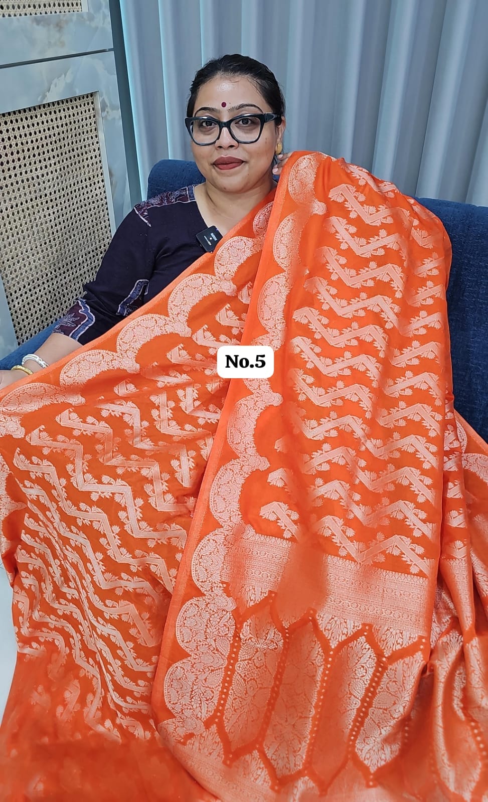 25TH SEP MEGA SALE LIVE – RUSSIAN CREPE MODAL SILK SAREE (NO.5)