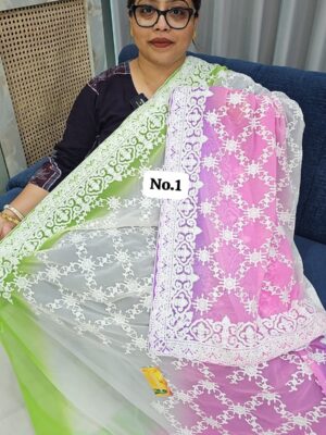 25TH SEP MEGA SALE LIVE –  EMBROIDERED SAREE (NO.1)