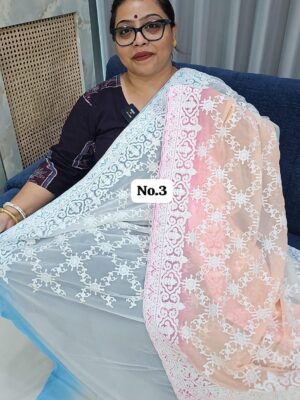 25TH SEP MEGA SALE LIVE –  EMBROIDERED SAREE (NO.3)