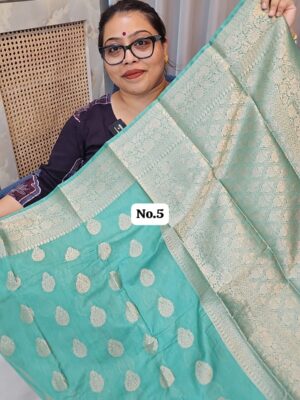 25TH SEP MEGA SALE LIVE –  HANDLOOM LINEN SILK COTTON SAREE (NO.5)