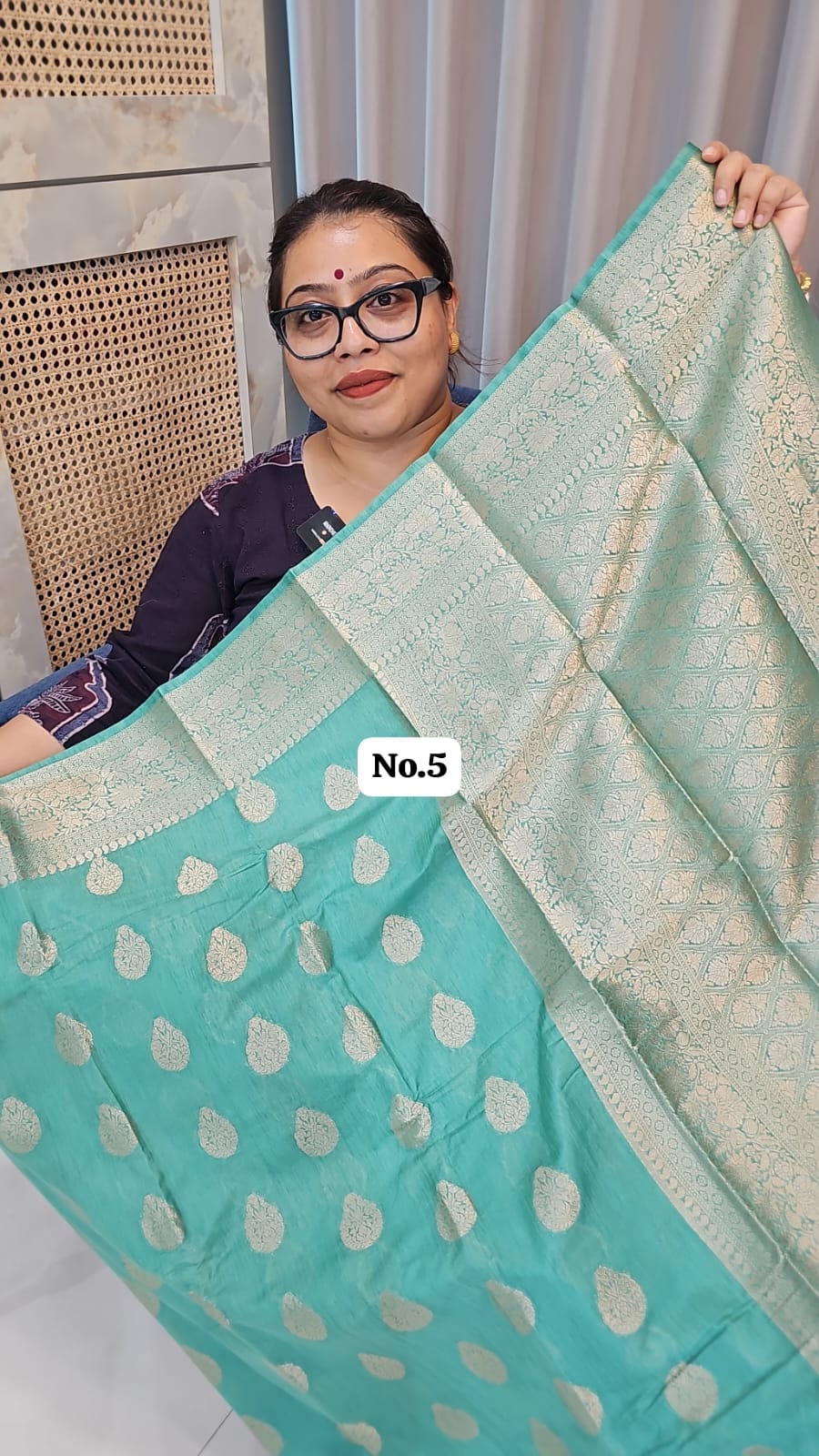 25TH SEP MEGA SALE LIVE – HANDLOOM LINEN SILK COTTON SAREE (NO.5)