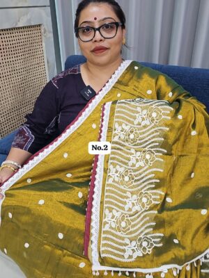 25TH SEP MEGA SALE LIVE – KHADI TISSUE SAREE (NO.2)