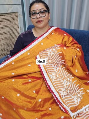 25TH SEP MEGA SALE LIVE – KHADI TISSUE SAREE (NO.5)