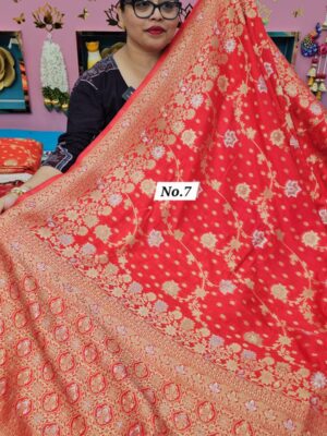26TH SEP MEGA SALE LIVE –  SILK KHADDI SAREE (NO.7)